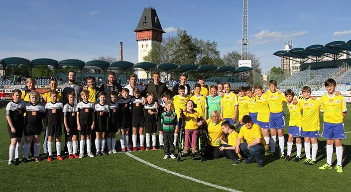 Akce SK Dynamo na podporu Centra Bazalka