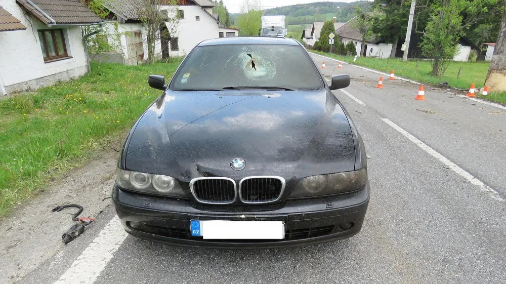 Dopravní nehoda v Korkusově Huti.