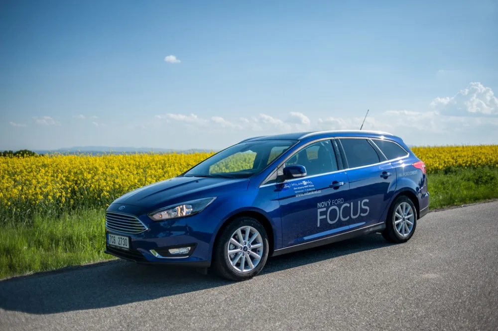 Ford Focus kombi v provedení Titanium 1.5 Duratorq TDCi.