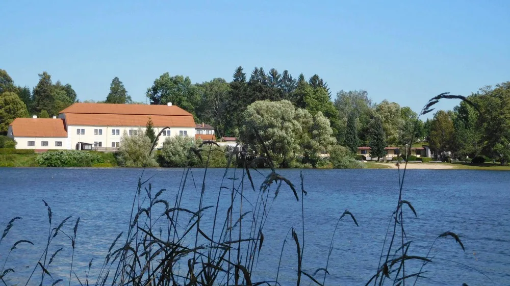 Rekreační středisko Lesák Chlum u Třeboně.
