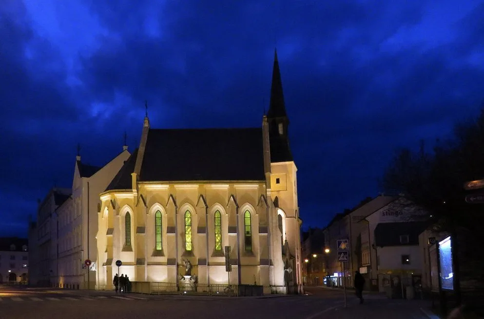 Noc kostelů v Českých Budějovicích.