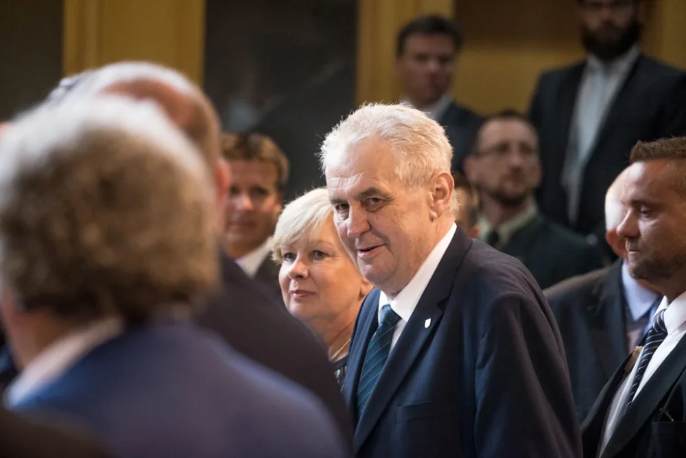 Miloš Zeman v Jihočeském kraji.
