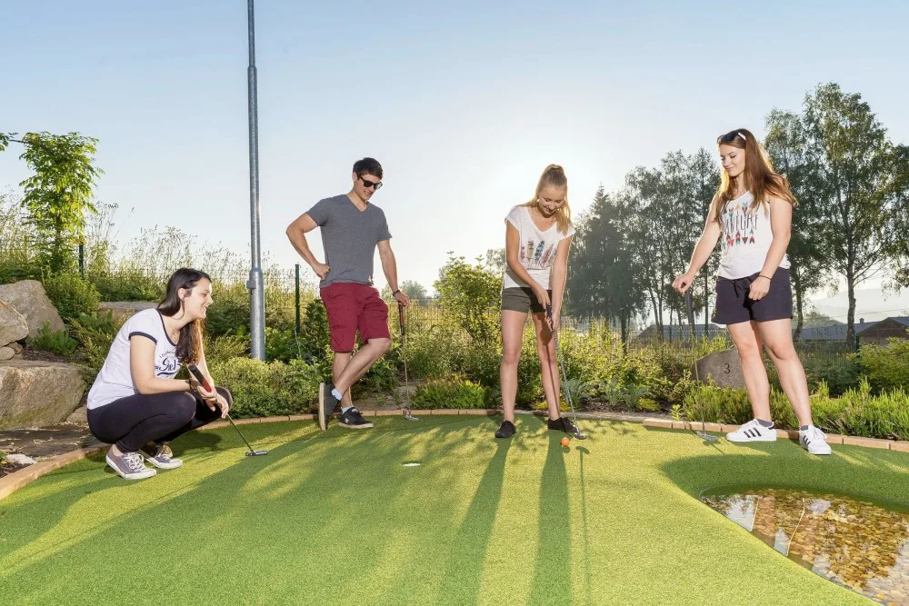 Adventure golf Lipno.