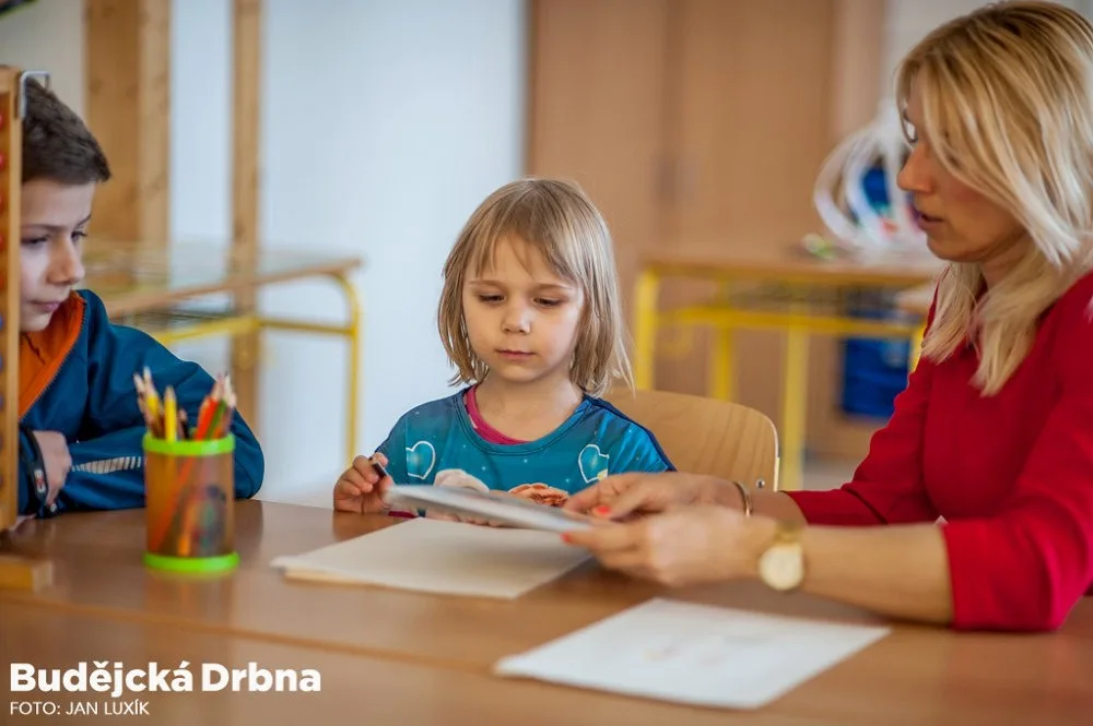 Zápis do 1. tříd Základní školy Oskara Nedbala v Českých Budějovicích.