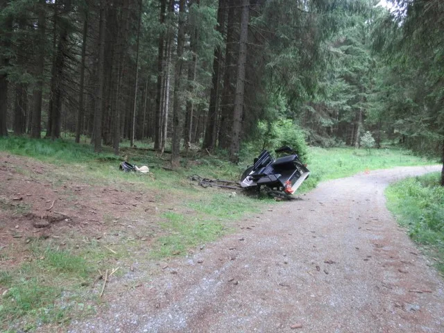 Havarovaný kočár