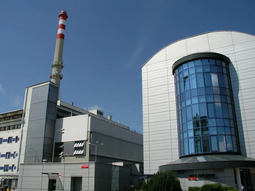 Teplárna České Budějovice.