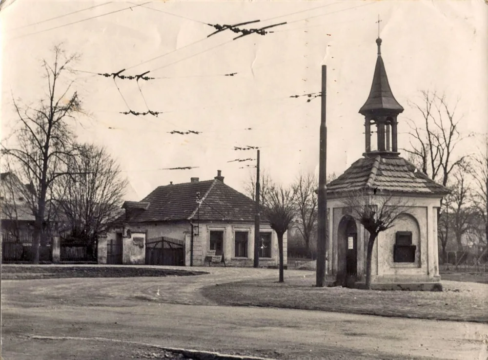 Kaplička v Suchém Vrbném.