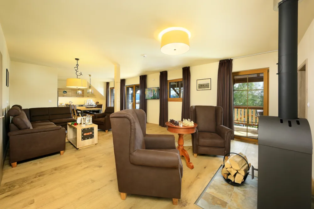 Krásně zařízené pokoje hotelu
