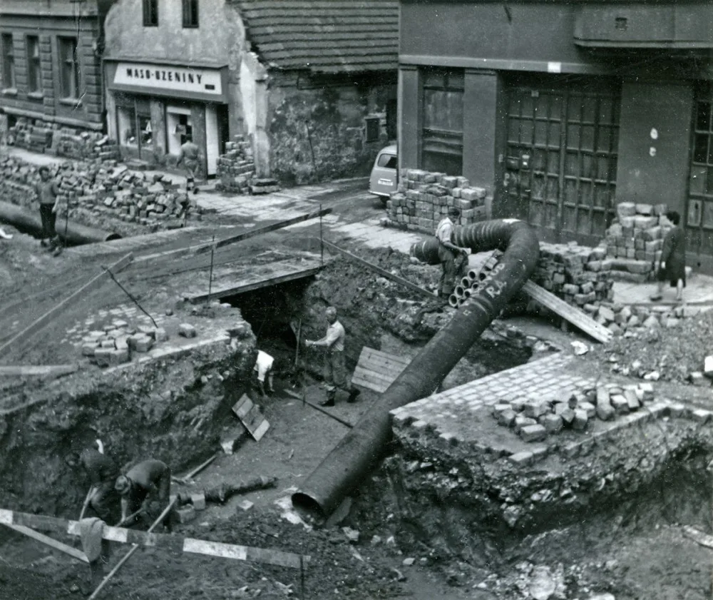 Rudolfovská v roce 1965