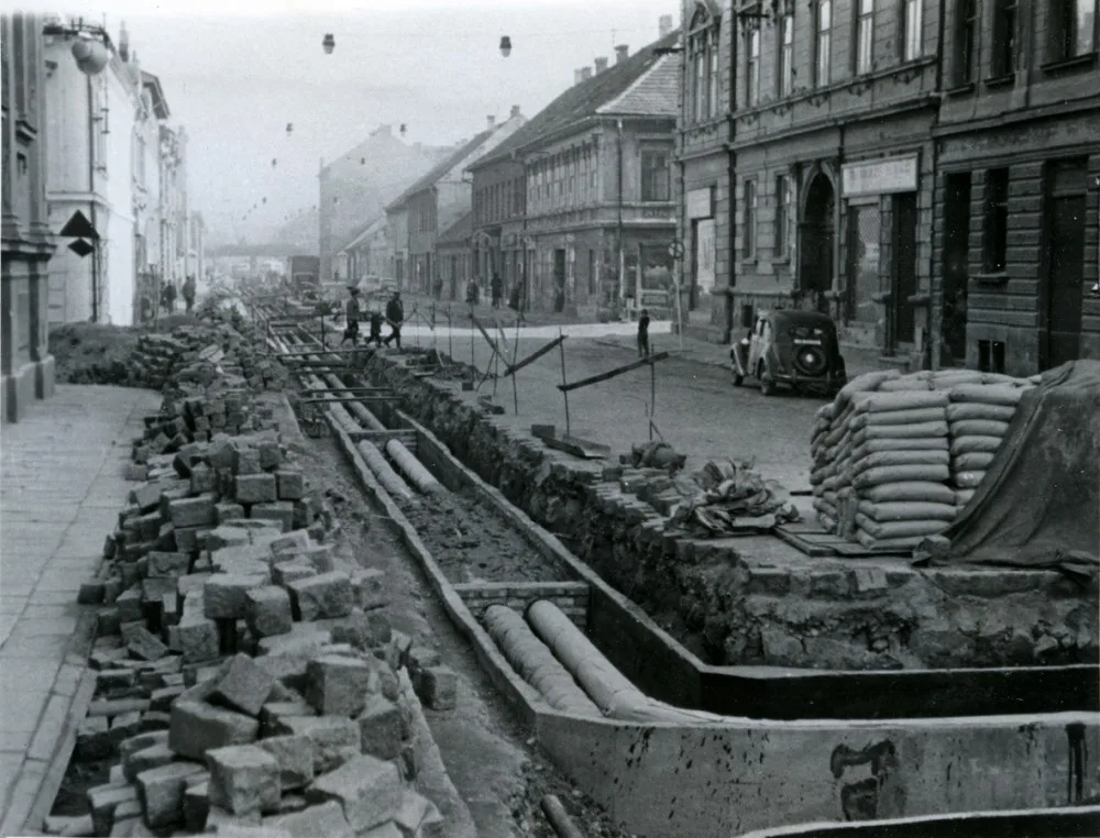 Rudolfovská v roce 1967