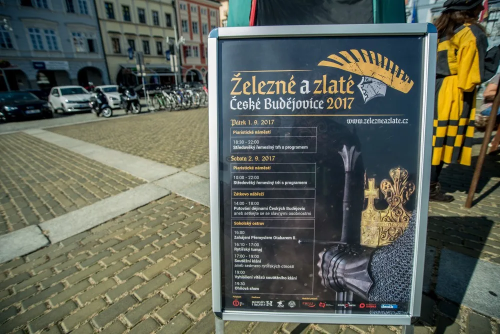 Po dvou letech se na jih Čech vrací stylová historická slavnost Železné a zlaté České Budějovice.