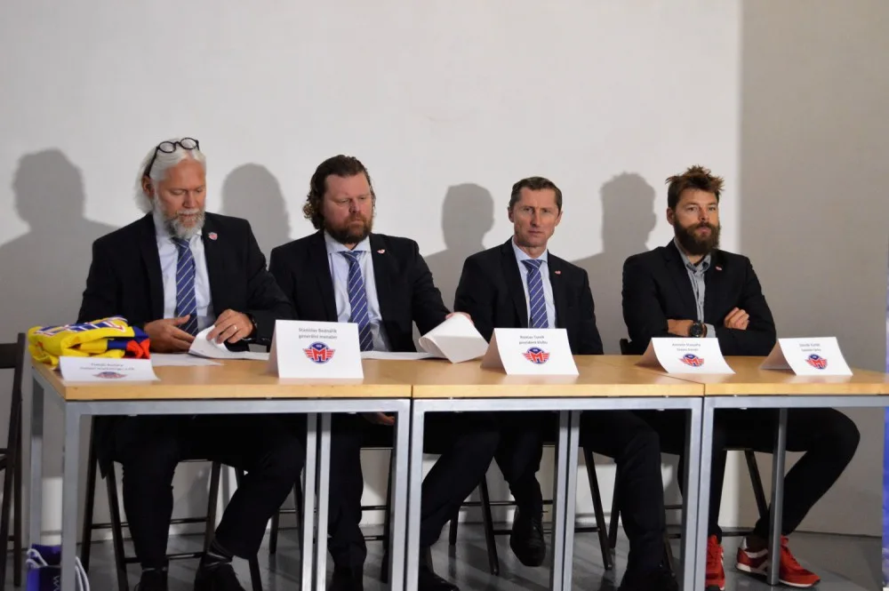 Tisková konference ČEZ Motor České Budějovice
