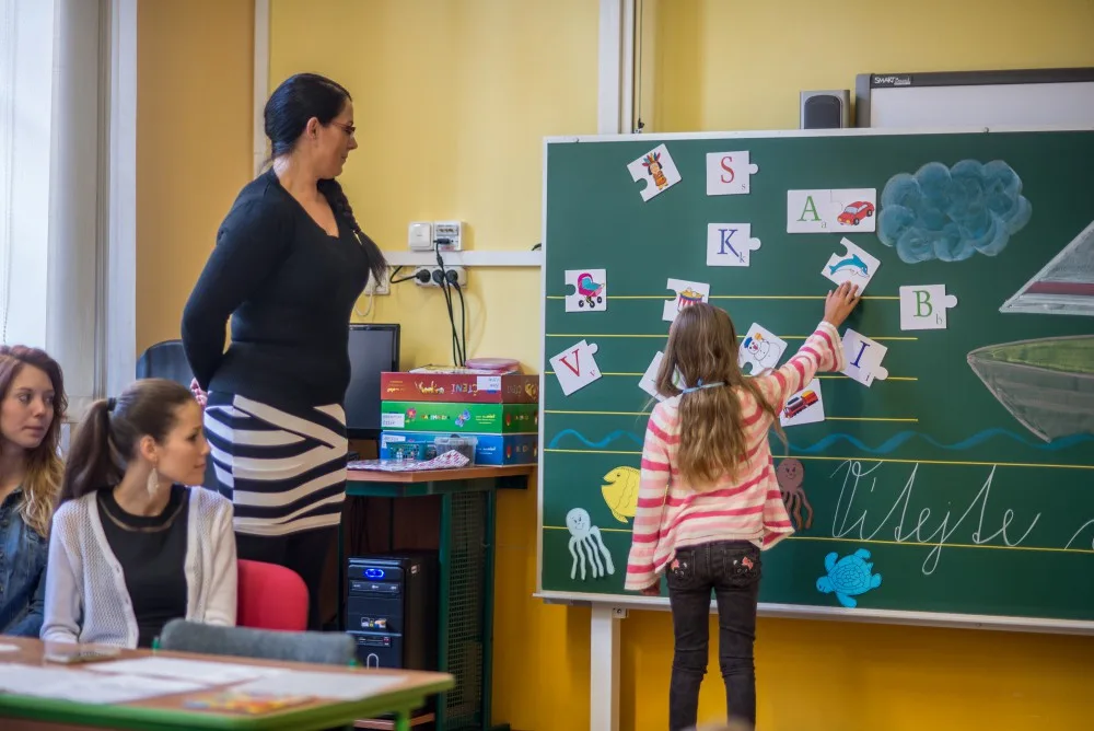 První školn den v budějckých školách