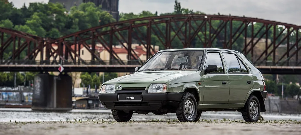 Škoda Favorit.