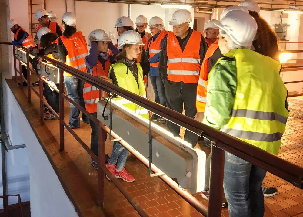 Do čerpací stanice Hněvkovice se mohli podívat i mladší návštěvníci.