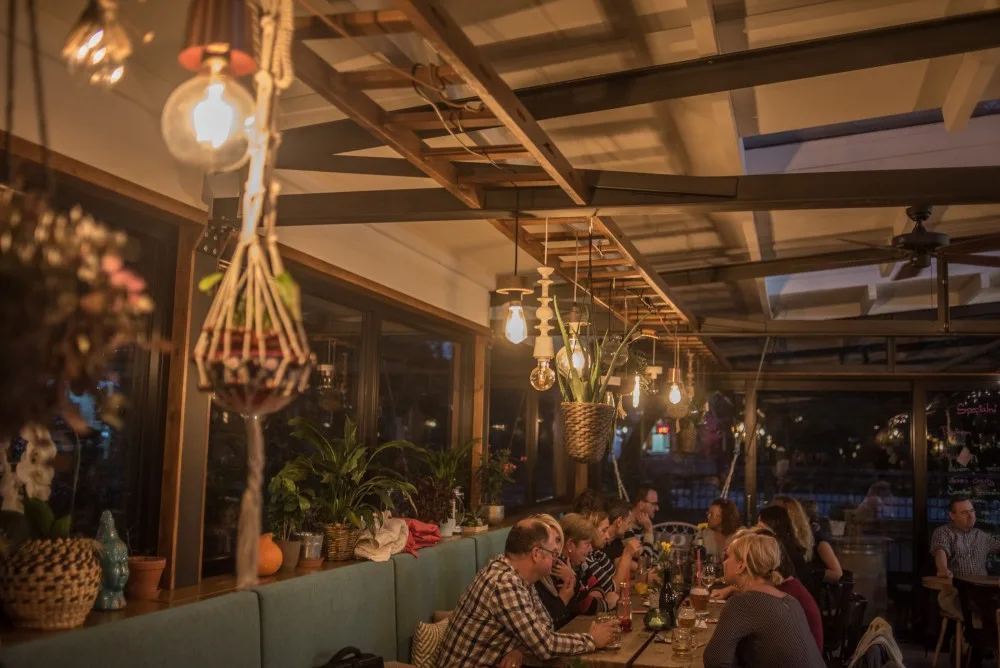 Restaurace Paluba v Českých Budějovicích.