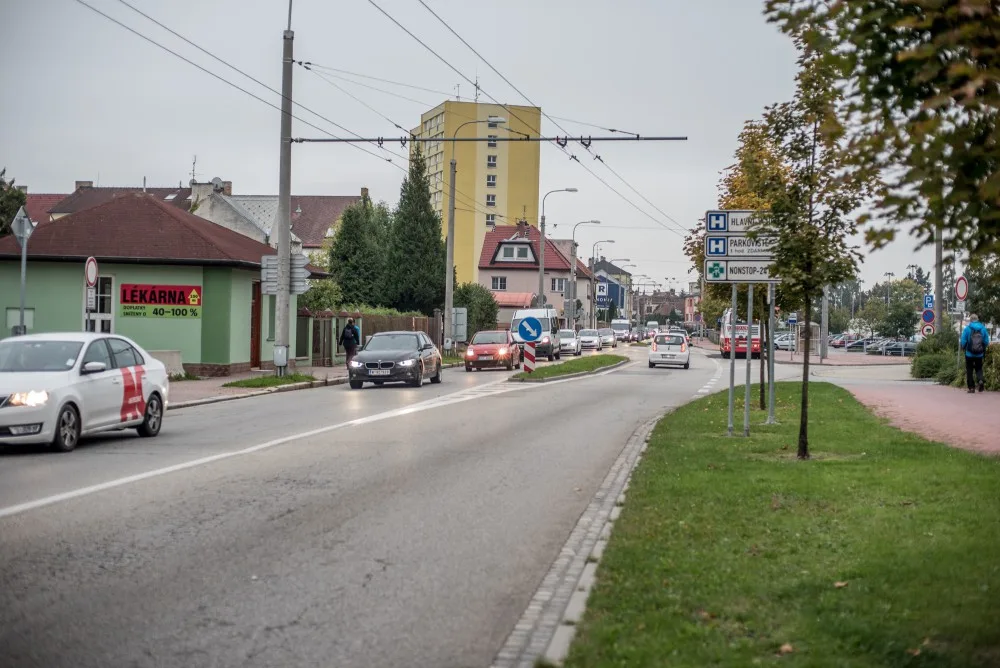 Uzavírka Lidické třídy