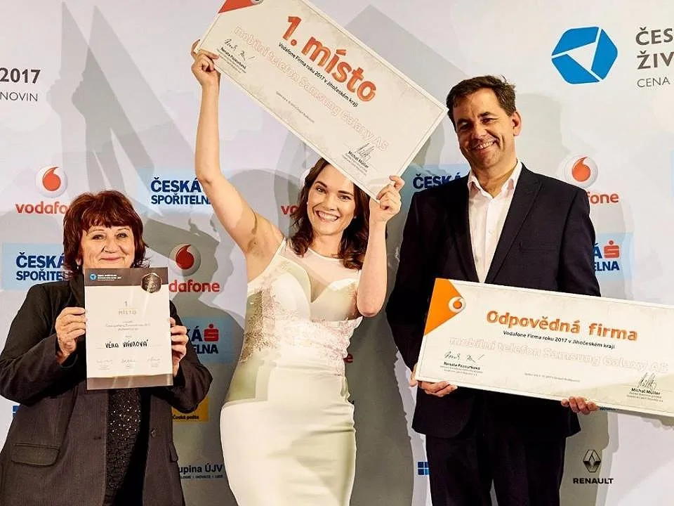 Firma a živnostník roku Jihočeského kraje.