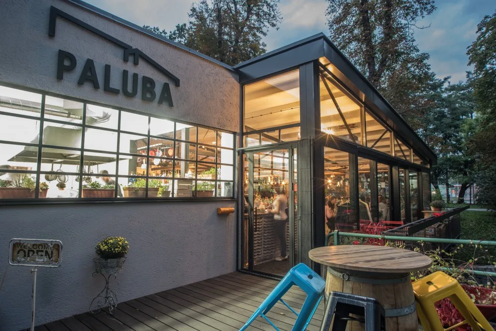 Restaurace paluba