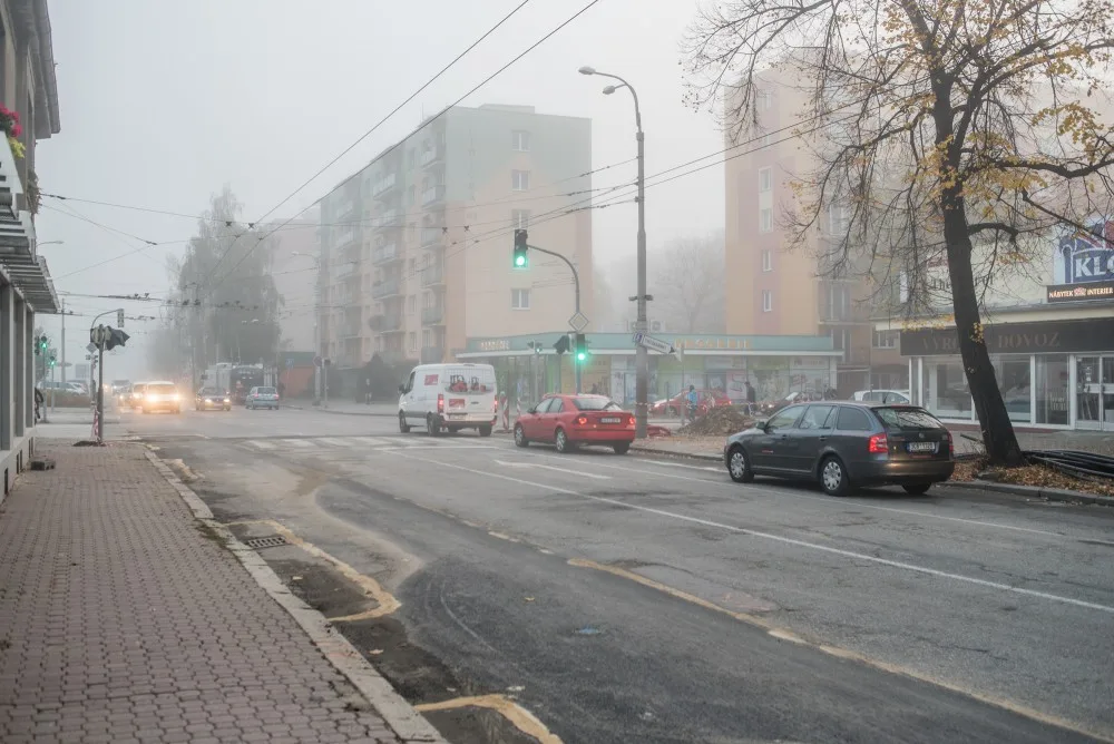 Uzavírka části Lidické třídy v Českých  Budějovicích skončila o půlnoci ze středy 18. na čtvrtek 19. října.