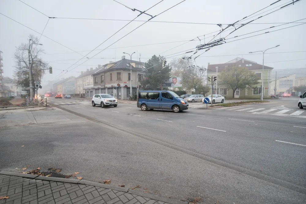 Uzavírka části Lidické třídy v Českých  Budějovicích skončila o půlnoci ze středy 18. na čtvrtek 19. října.
