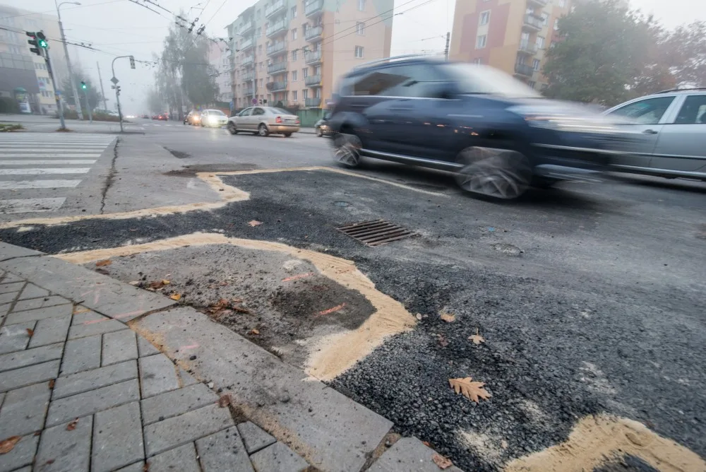 Uzavírka části Lidické třídy v Českých  Budějovicích skončila o půlnoci ze středy 18. na čtvrtek 19. října.