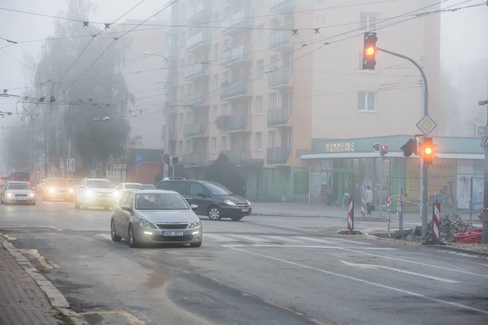 Uzavírka části Lidické třídy v Českých  Budějovicích skončila o půlnoci ze středy 18. na čtvrtek 19. října.