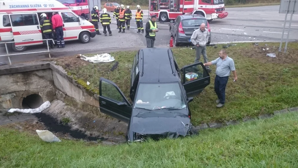 Temelínští hasiči pomáhají i u dopravních nehod v okoli elektrarny