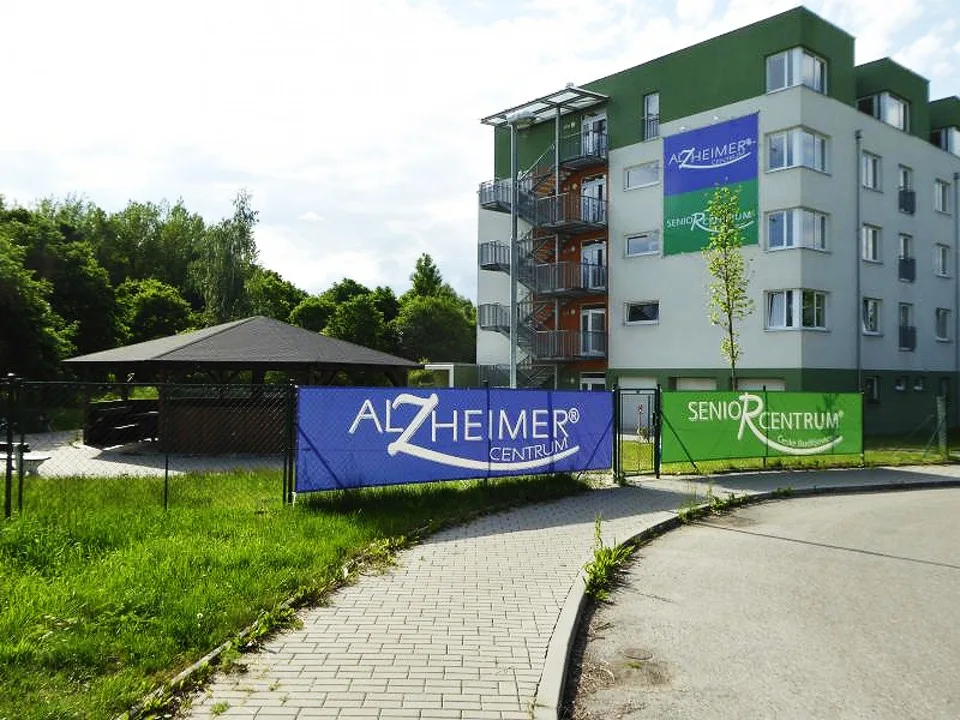Alzheimercentrum a Seniorcentrum v Českých Budějovicích.