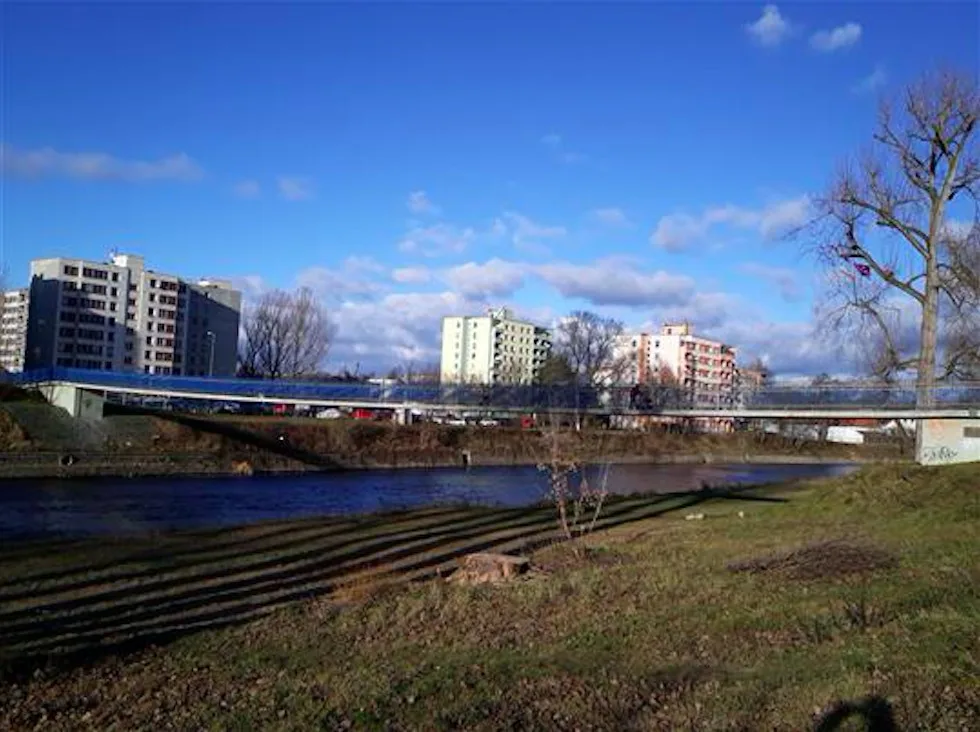 Lávka v Písku