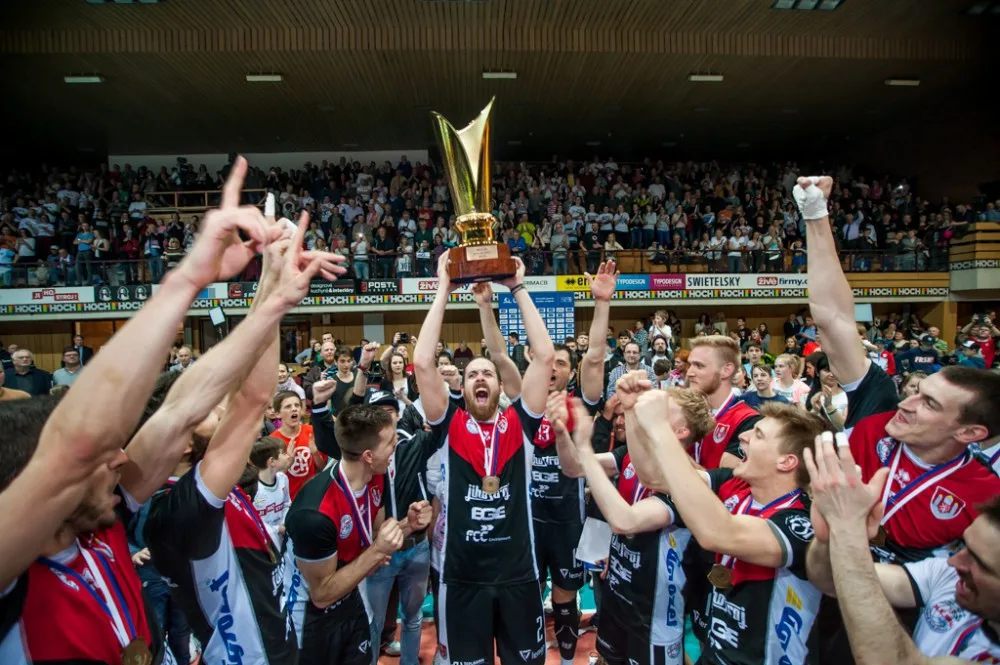 VK České Budějovice v roce 2017 vybojoval titul v extralize