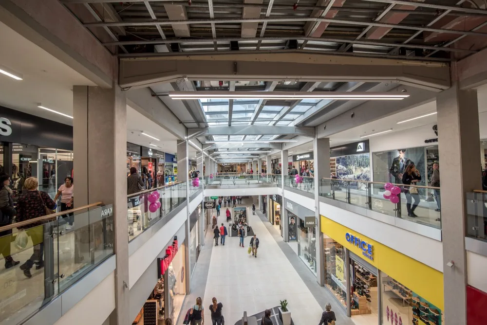 Ilustrační foto, IGY centrum České Budějovice.