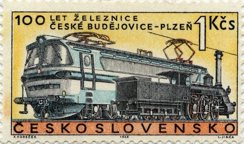 Známka z roku 1968