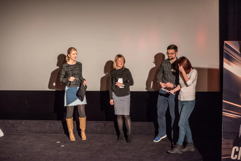 Skvělá nálada panovala v sále číslo jedna budějckého multikina CineStar ve Čtyřech Dvorech, kde se odehrávala jedna z dalších Dámských jízd.