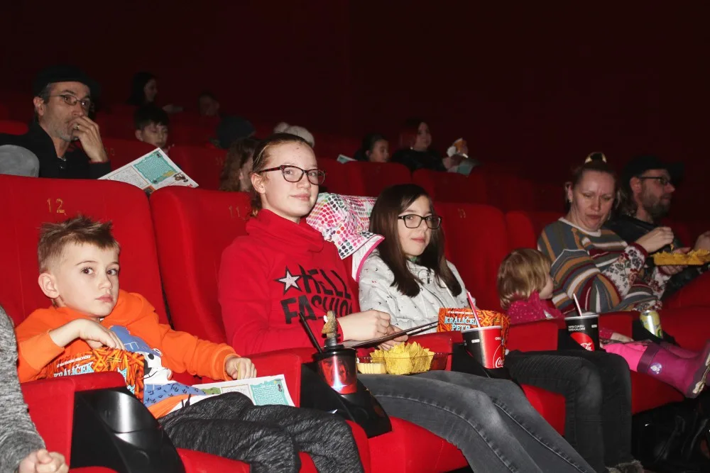 Únorová Dětská neděle v multikině CineStar Čtyři Dvory v Českých Budějovicích.