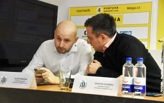 PR a media manager Aleš Strouha a generální manažer Martin Vozábal.