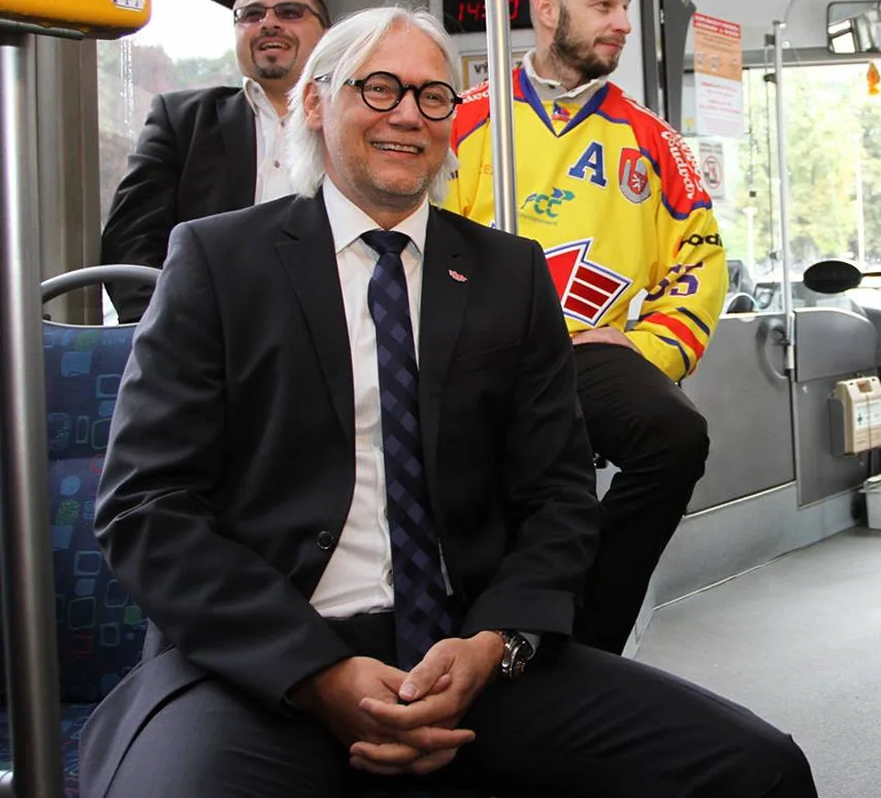 Jeden ze strůjců znovuzrození hokejového Motoru, bývalý útočník a dnes generální manažer budějckého klubu Stanislav Bednařík.