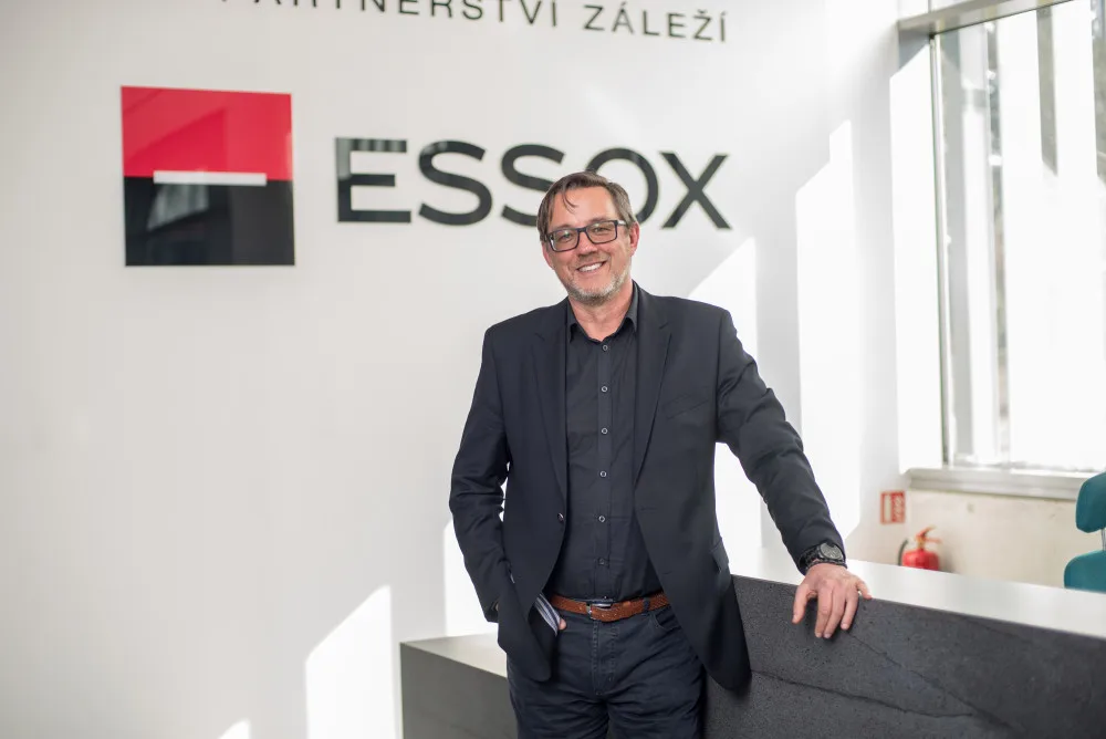 Obchodní a marketingový ředitel společnosti ESSOX Luděk Čermák.