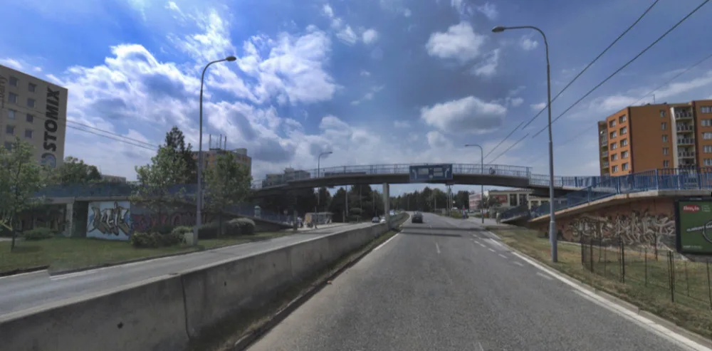 Lávku u budějckého sídliště Vltava čeká rekonstrukce zábradlí, které je ve velmi špatném stavu.