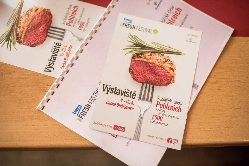 Gurmánský Beko Fresh festival míří do Českých Budějovic. Se Zdeňkem Pohlreichem v hlavní roli.