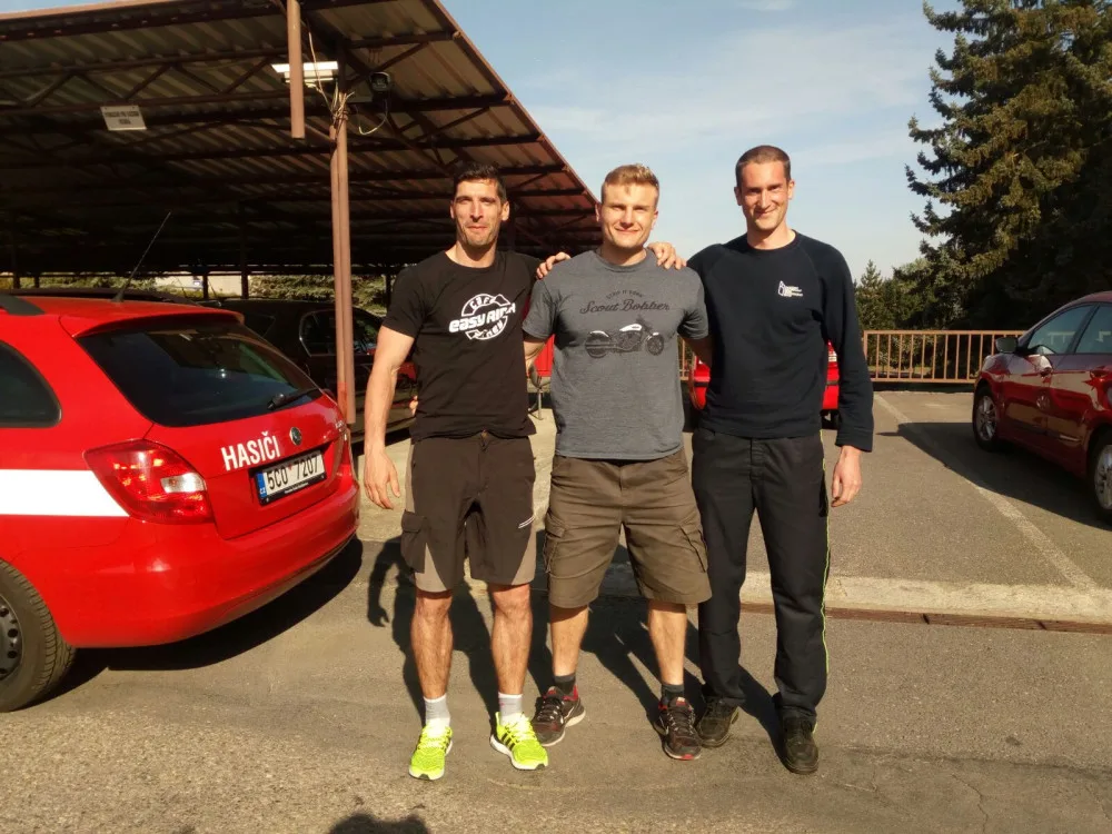 Hasičský záchranný sbor (HZS) Jihočeského kraje reprezentovali písečtí David Kubiš a Michal Brousil a Ondřej Fišer ze stanice Soběslav.