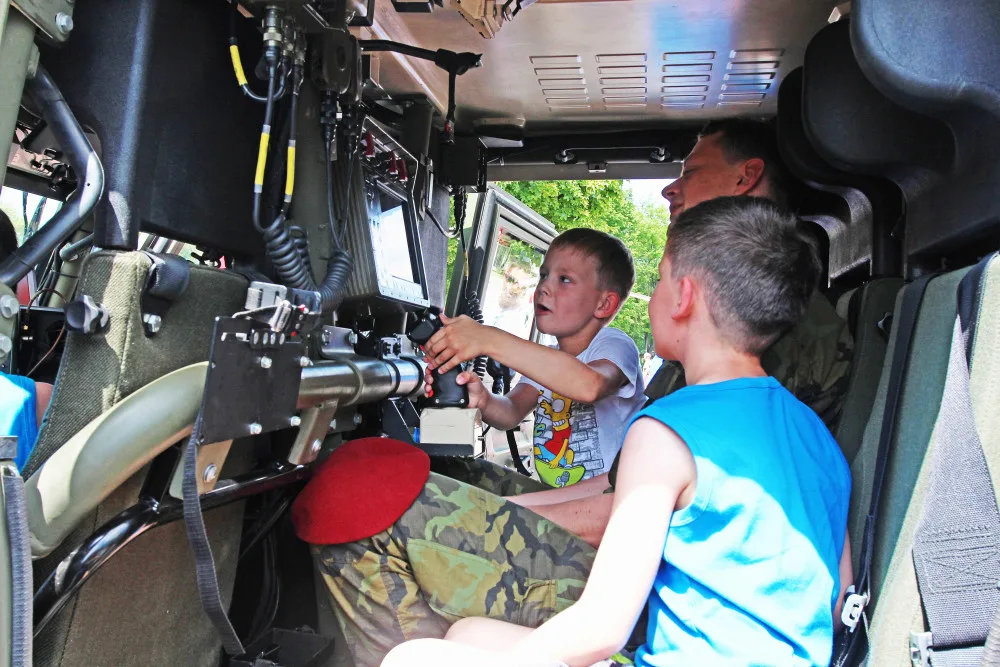 Dětský den s Armádou České republiky se uskuteční v pátek 25. a v sobotu 26. května na českobudějovickém výstavišti.