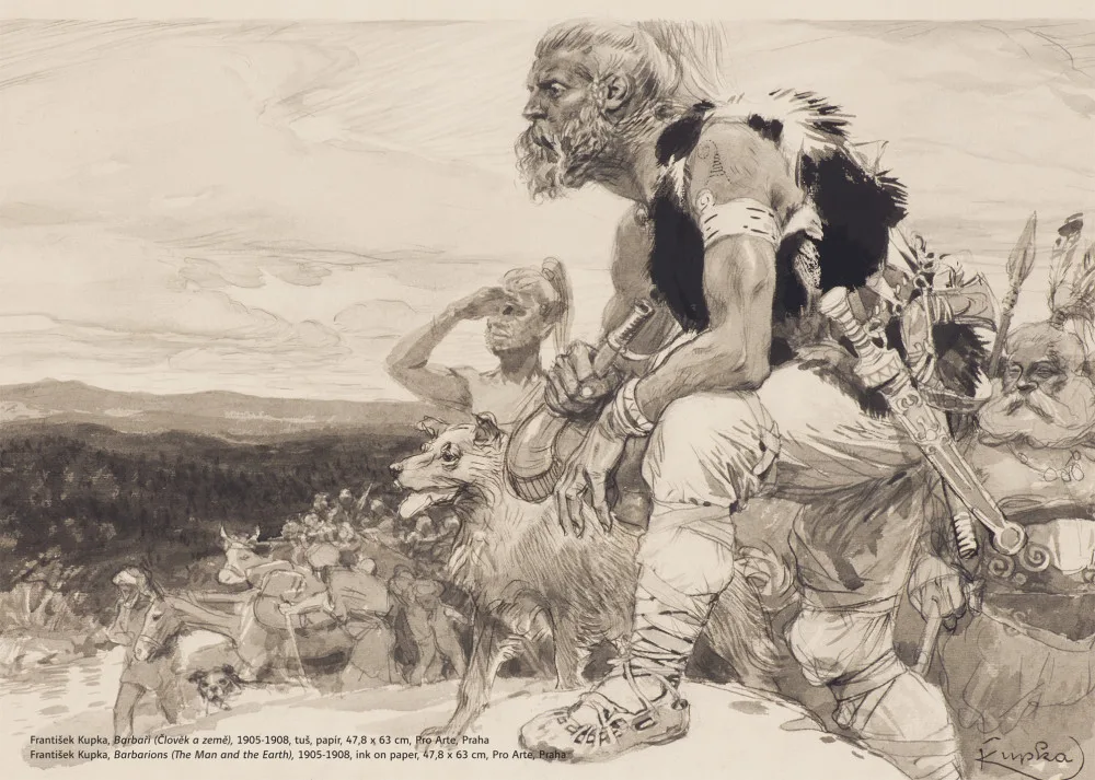 Ilustrace od Františka Kupky.