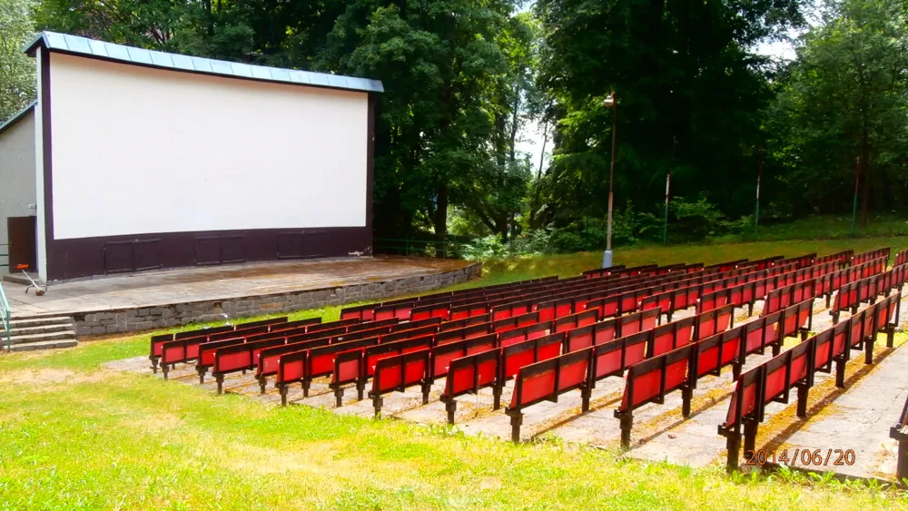 Letní kino v Horní Plané.