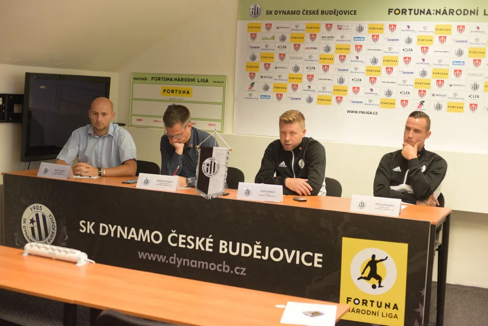 Tisková konference SK Dynamo České Budějovice před sezonou 2018/2019