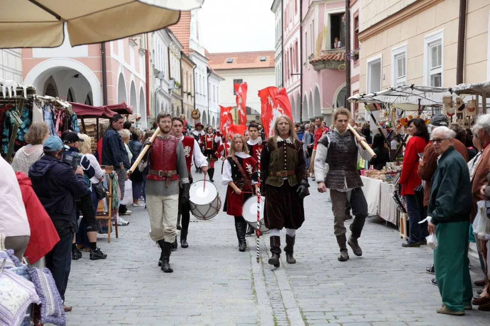 Historické slavnosti Jakuba Krčína v Třeboni se uskuteční v pátek 20. a v sobotu 21. července.