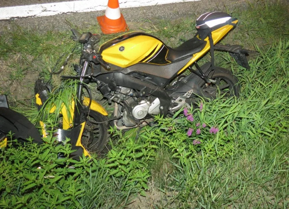U Branišova došlo k neobvyklé dopravní nehodě. Motorkář se střetl se srnou.