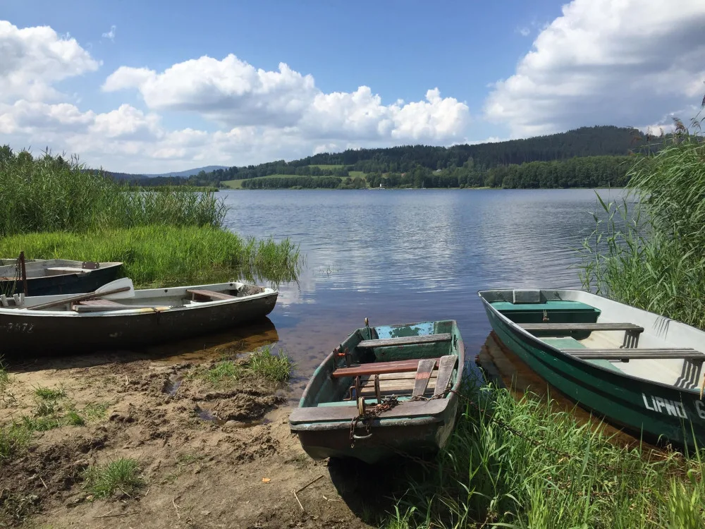 Vodní nádrž Lipno.