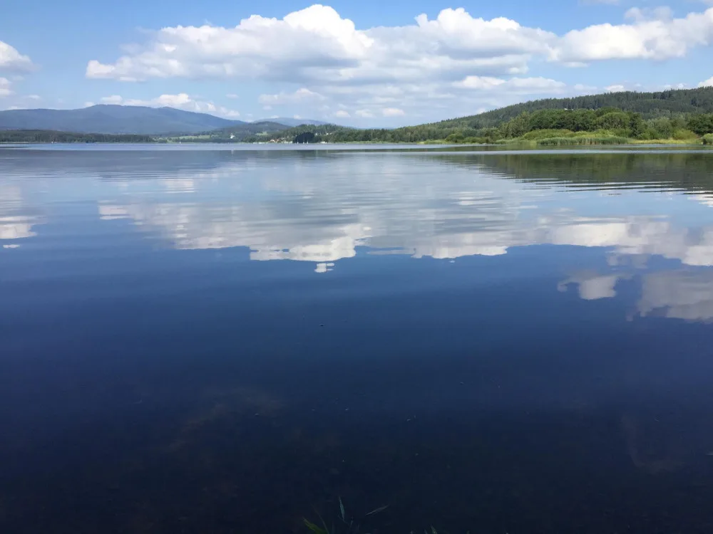 Vodní nádrž Lipno.