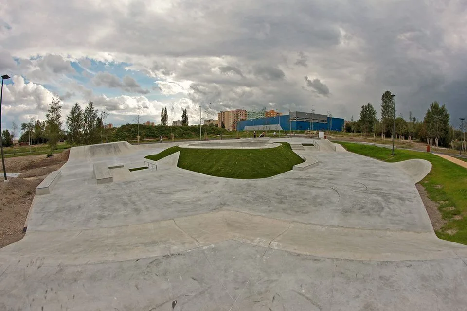 Budějcký skatepark.